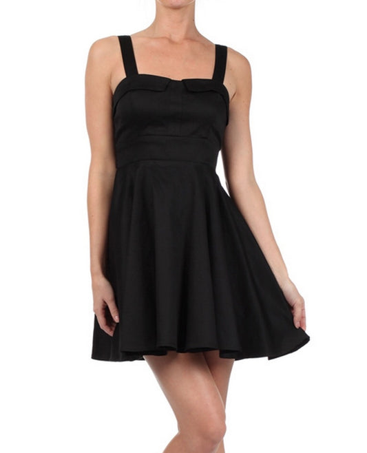 Fold Over - Solid Black