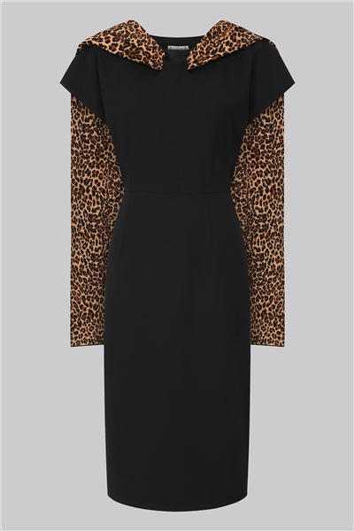 Lorelei Leopard Straight Dress