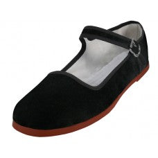 Velvet Classic Mary Jane - Black