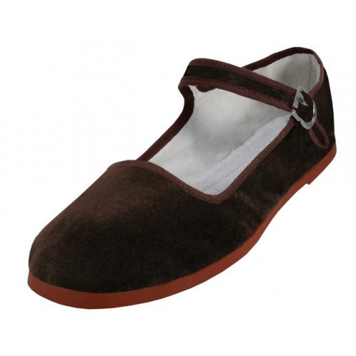 Velvet Classic Mary Jane - Brown