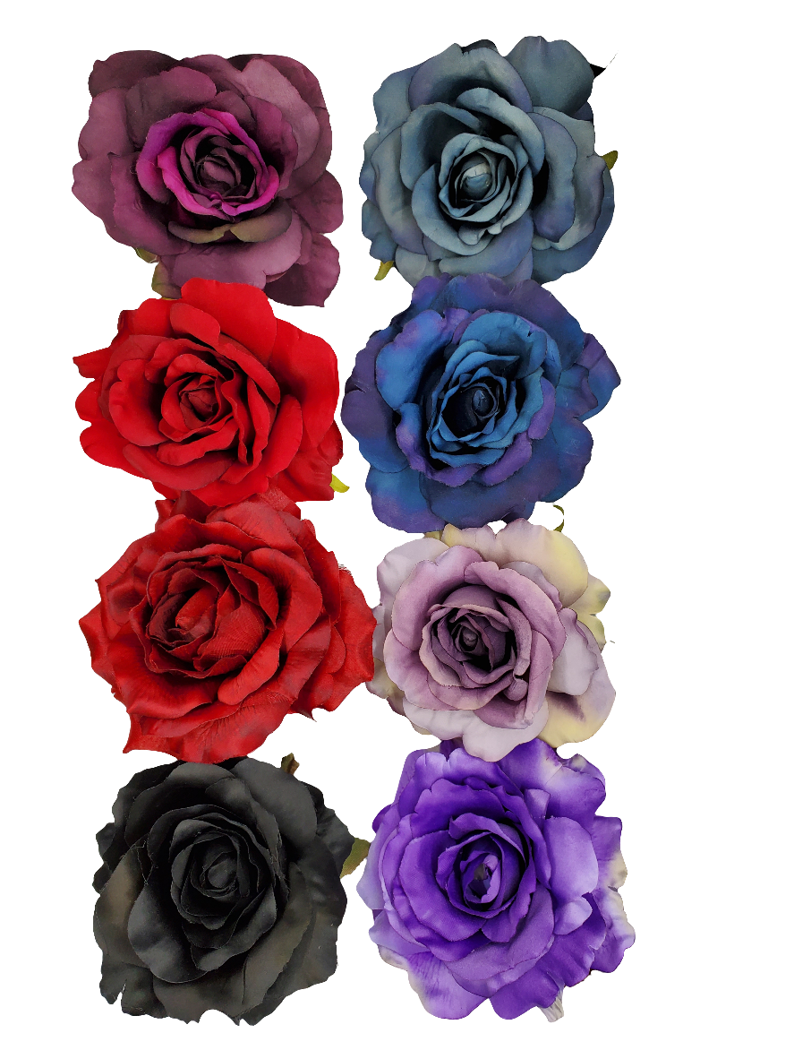 Large Hair Flowers