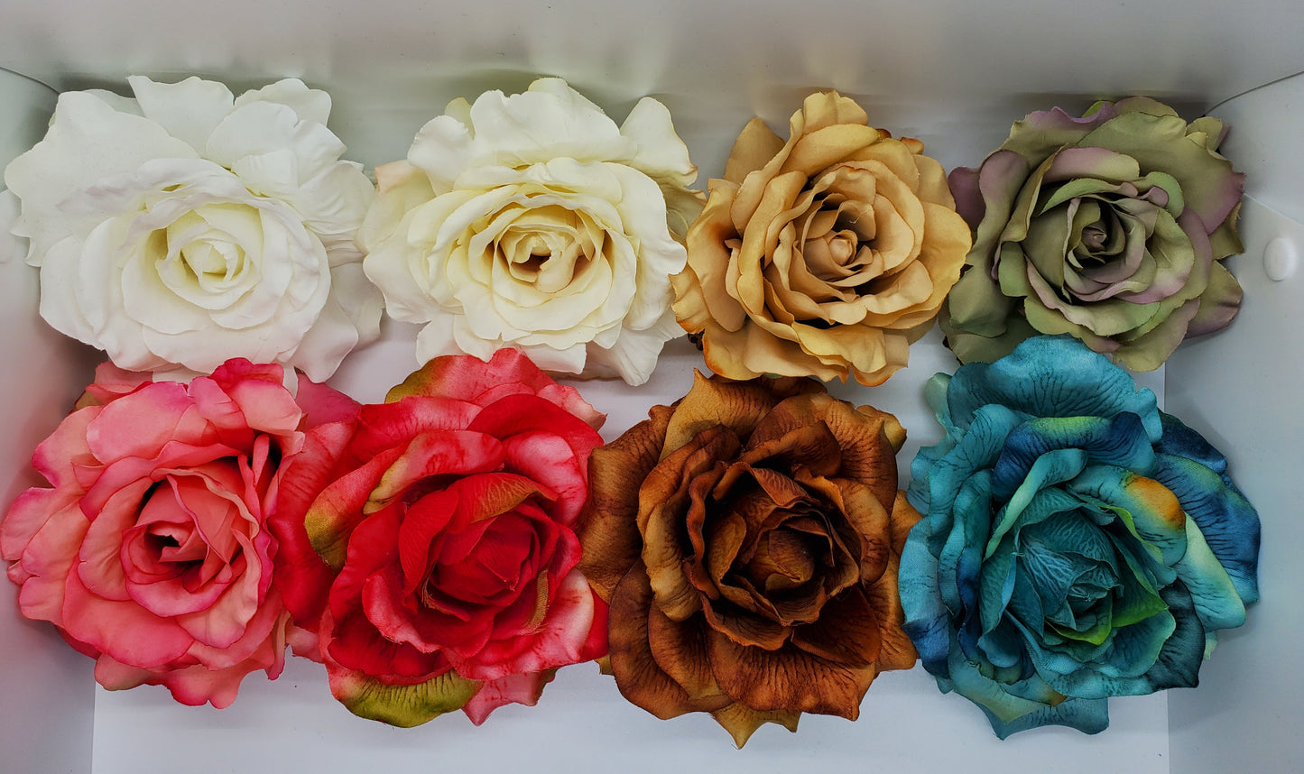 Large Hair Flowers