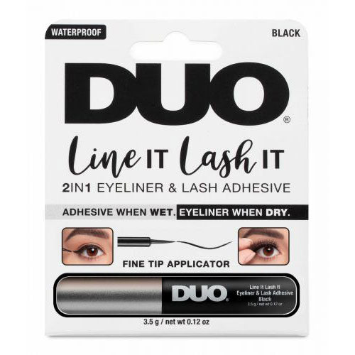 DUO Black Line It Lash It Adhesive Eyeliner