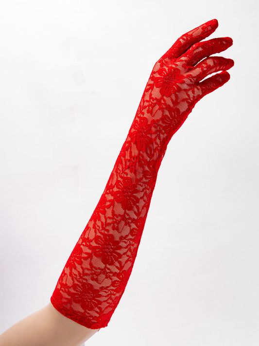 Long Lace Gloves