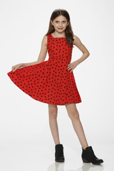 Red Black Bow Velvet