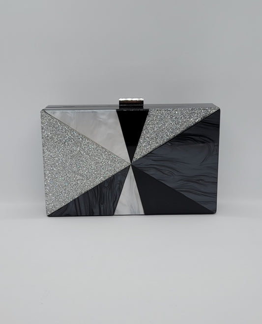 Marble Design Hard Box Clutch