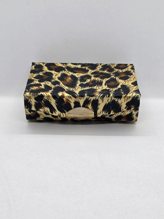 Leopard Double Lipstick Case